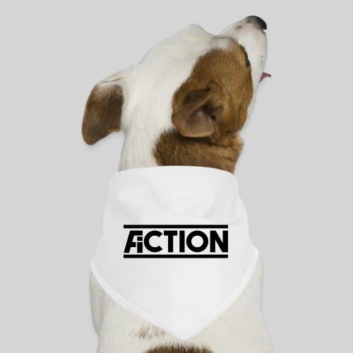 Action Fiction Logo (Black) - Dog Bandana
