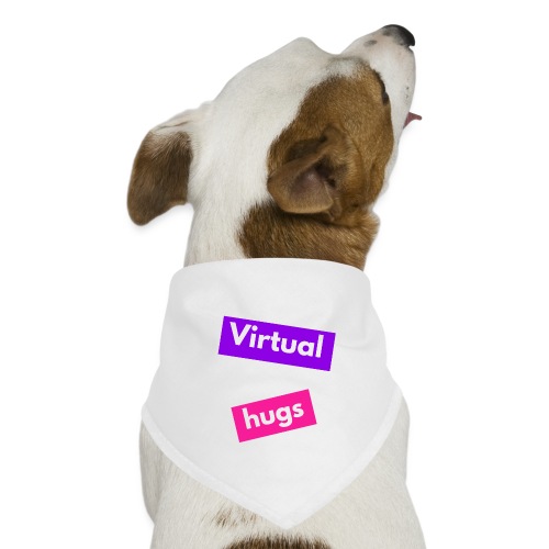 Virtual hugs - Dog Bandana