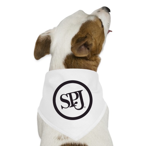 SPJ Black Logo - Dog Bandana