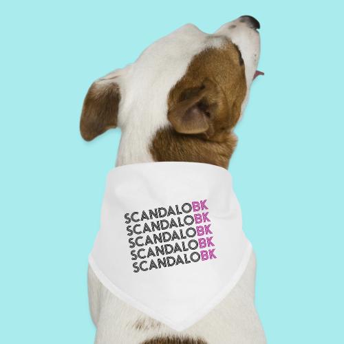 Scandalo BK 2018 Black Letters - Dog Bandana