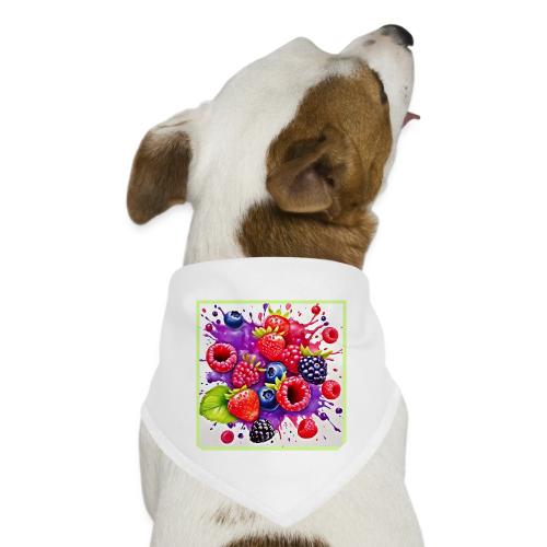 Berry Splash Mix Art - Dog Bandana