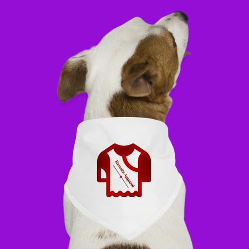 Kenada Logo white spray - Dog Bandana