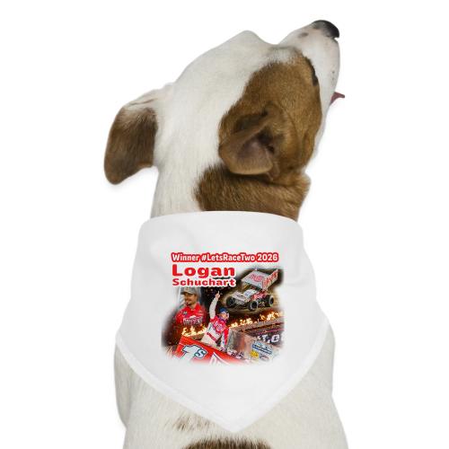 Logan Schuchart #LetsRaceTwo Winner - Dog Bandana