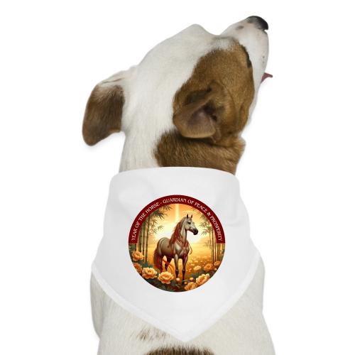 Year of the Horse Guardian T Shirt, Lunar New Year - Dog Bandana