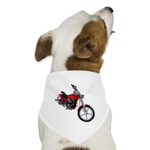 Motorcycle red - Dog Bandana