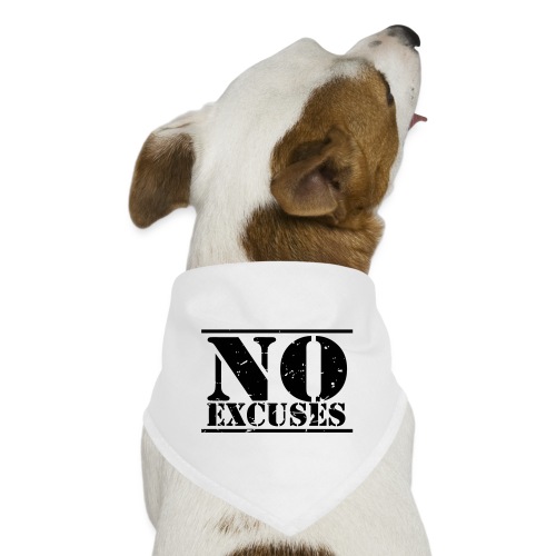 No Excuses training - Dog Bandana