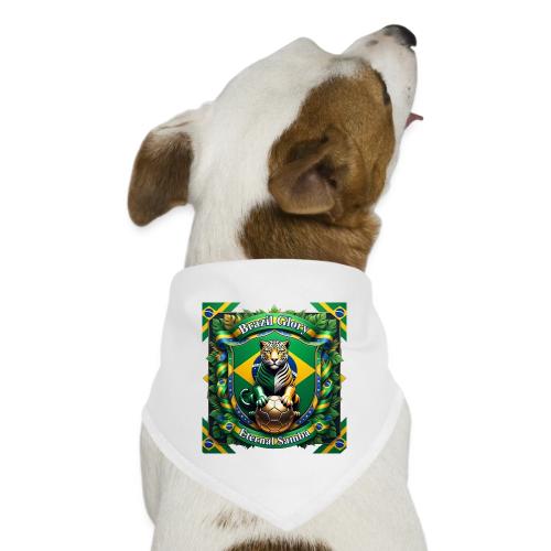 Brazil Jaguar Glory T-Shirt, Flag Pride Badge Gift - Dog Bandana