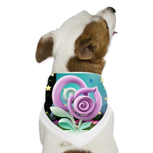 Lila Bloom | Double Floral Eco-Inspired Art - Dog Bandana