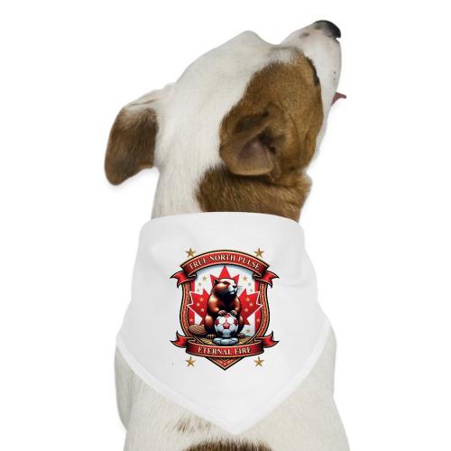 Canada Beaver Crest T-Shirt, Pride Badge Gift - Dog Bandana
