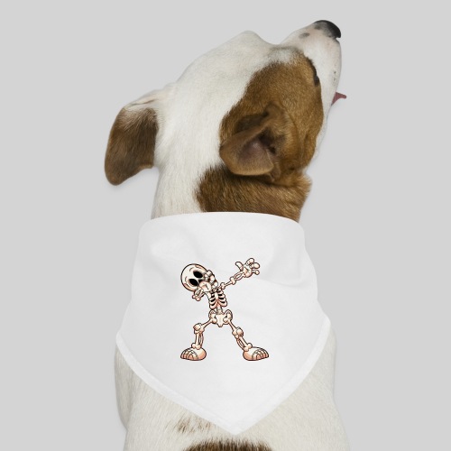 Dabbing Cartoon Skeleton - Dog Bandana