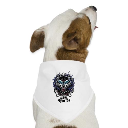 Alpha Predator Wolf Fierce Neon Eyes - Dog Bandana