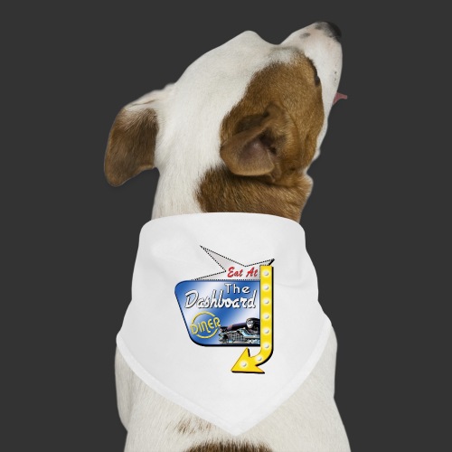 The Dashboard Diner Square Logo - Dog Bandana