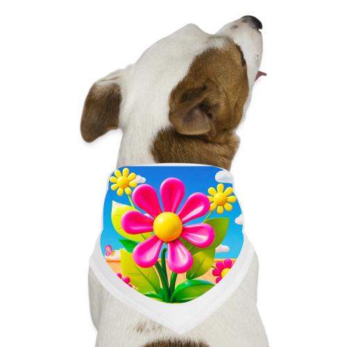 Pink Floral Peace | Sky & Nature Design - Dog Bandana