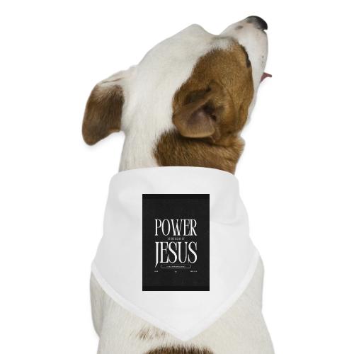 Jesus Power: Conquer Fearlessly - Dog Bandana