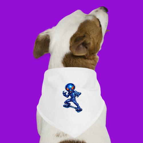 Angry Blue Alien - Dog Bandana