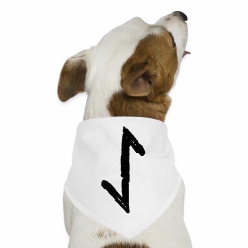 Elder Futhark Rune Eihwaz - Letters AE - Y - EI - Dog Bandana