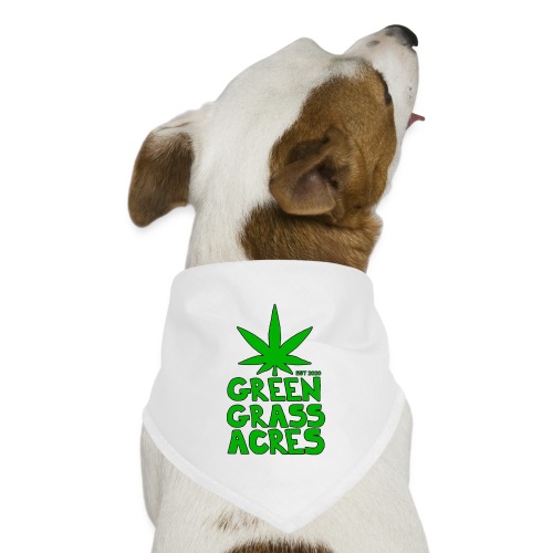 GreenGrassAcres Logo - Dog Bandana