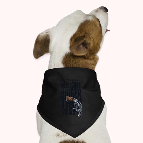 My gun is much bigger than yours - Dog Bandana