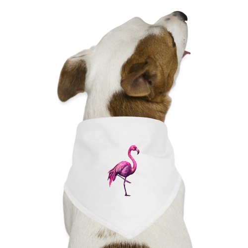 pink flamingo - Dog Bandana