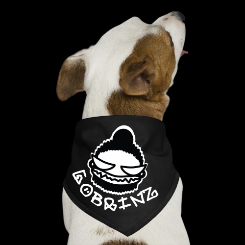 Gobrinz White Logo - Dog Bandana