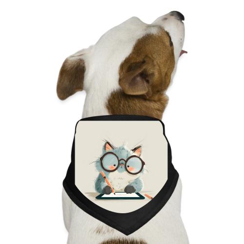 Creative Cat Digital Artist Illustration - Dog Bandana