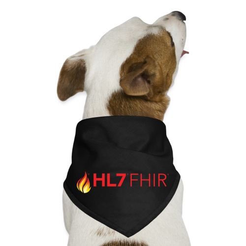 HL7 FHIR Logo - Dog Bandana