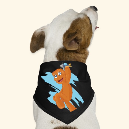 Fuzzy Puppet logo - Dog Bandana