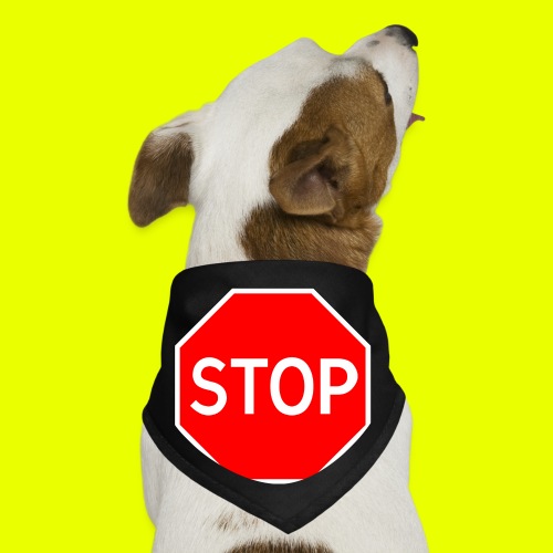 STOP - Dog Bandana