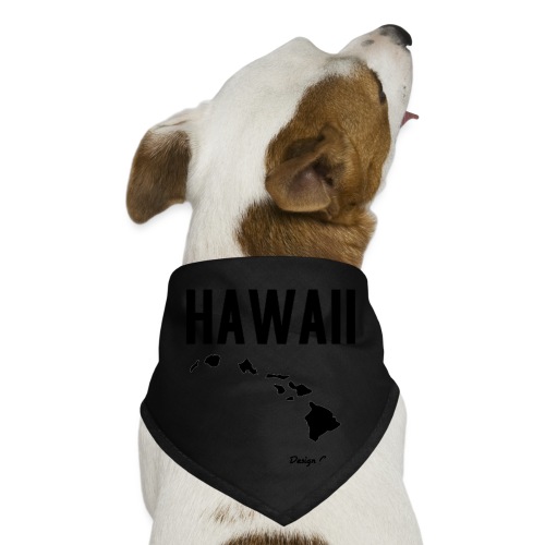 HAWAII BLACK - Dog Bandana