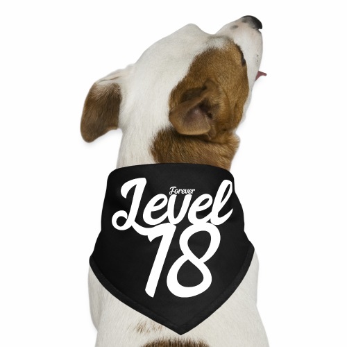 Forever Level 18 Gamer Birthday Gift Ideas - Dog Bandana