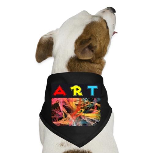 Chaotic Threads of Art - Dog Bandana