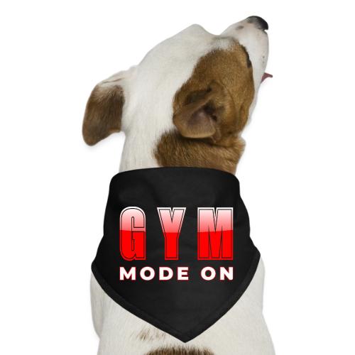 Gym Mode On Fitness Typography Design - Dog Bandana