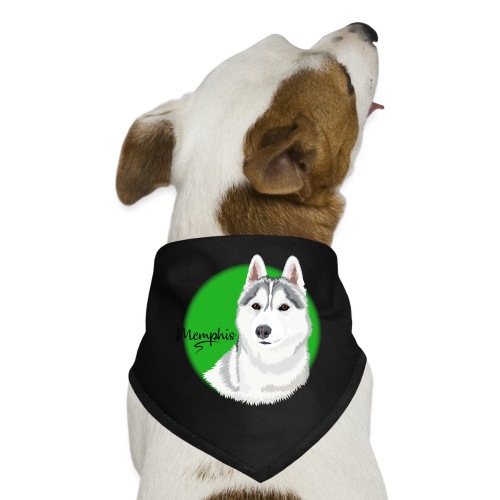 Memphis the Husky from Gone to the Snow Dogs - Dog Bandana