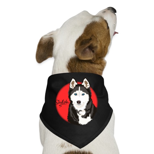 Shiloh the Husky from Gone to the Snow Dogs - Dog Bandana