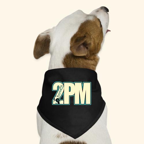 2PM Teal Guitar Logo - Dog Bandana