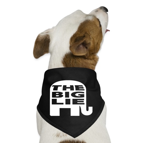 The Big Lie GOP Logo - Dog Bandana
