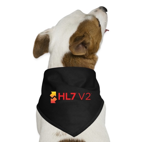 HL7 Version 2 Logo - Dog Bandana