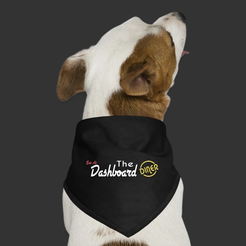 The Dashboard Diner Horizontal Logo - Dog Bandana