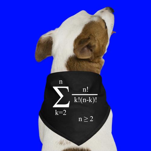 Poly Formula (white) - Dog Bandana