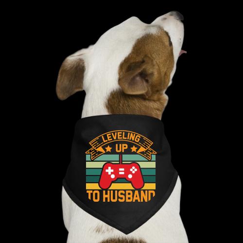 Leveling Up To Husband - Dog Bandana