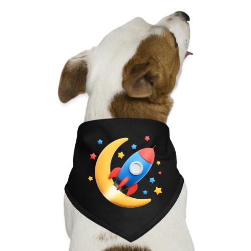 Rocket to the Crescent Moon - Dog Bandana