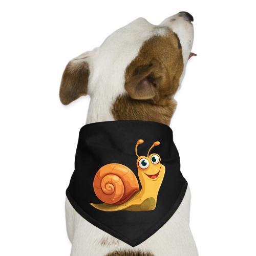 Happy Cartoon Snail with a Smile - Dog Bandana
