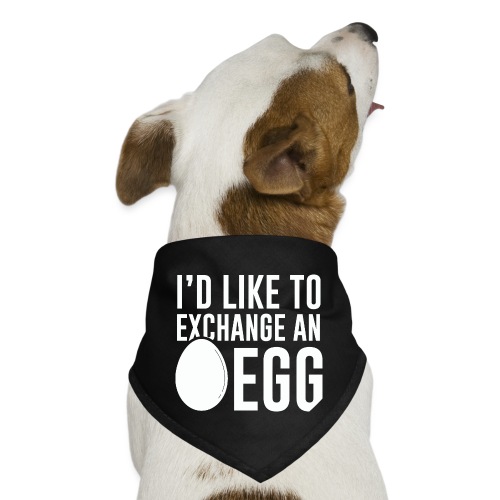 Egg Exchange Tee - Dog Bandana