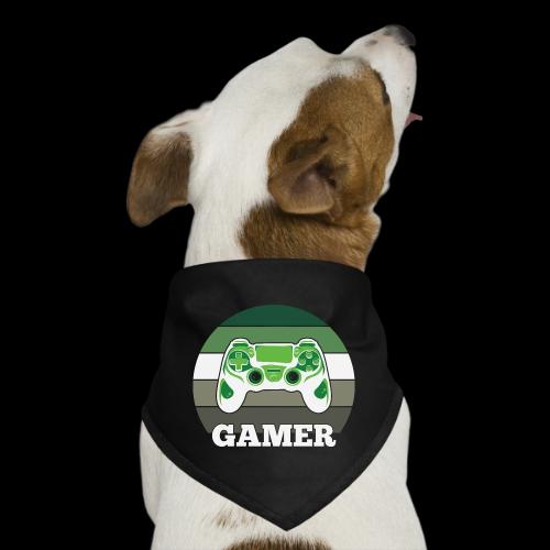 Green Sunset Gamer - Dog Bandana