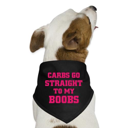 boobs text - Dog Bandana