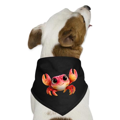 Cheerful Red Baby Crab Character - Dog Bandana