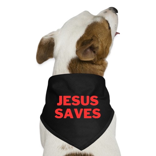 Jesus Saves - Dog Bandana