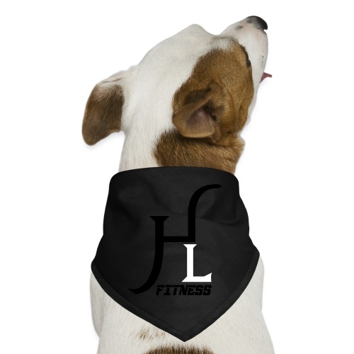 HIIT Life Fitness logo white - Dog Bandana