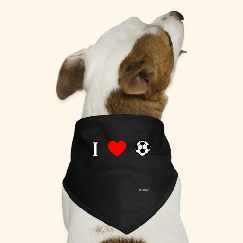 I heart soccer - Women - Dog Bandana