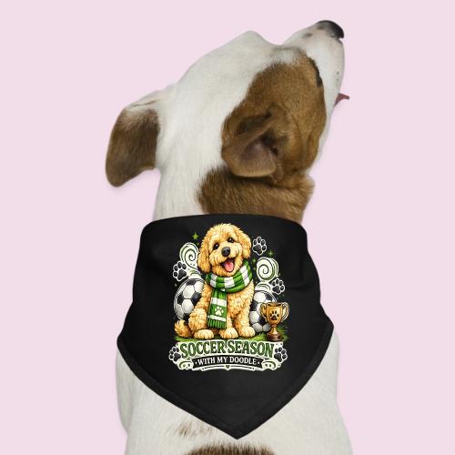Soccer Season With My Doodle Goldendoodle Dog - Dog Bandana
